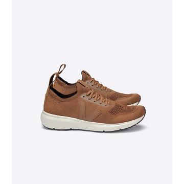 Veja STYLE 2 V-KNIT VEJA X RICK OWENS Men's Running Shoes Orange | CA 152JPQ